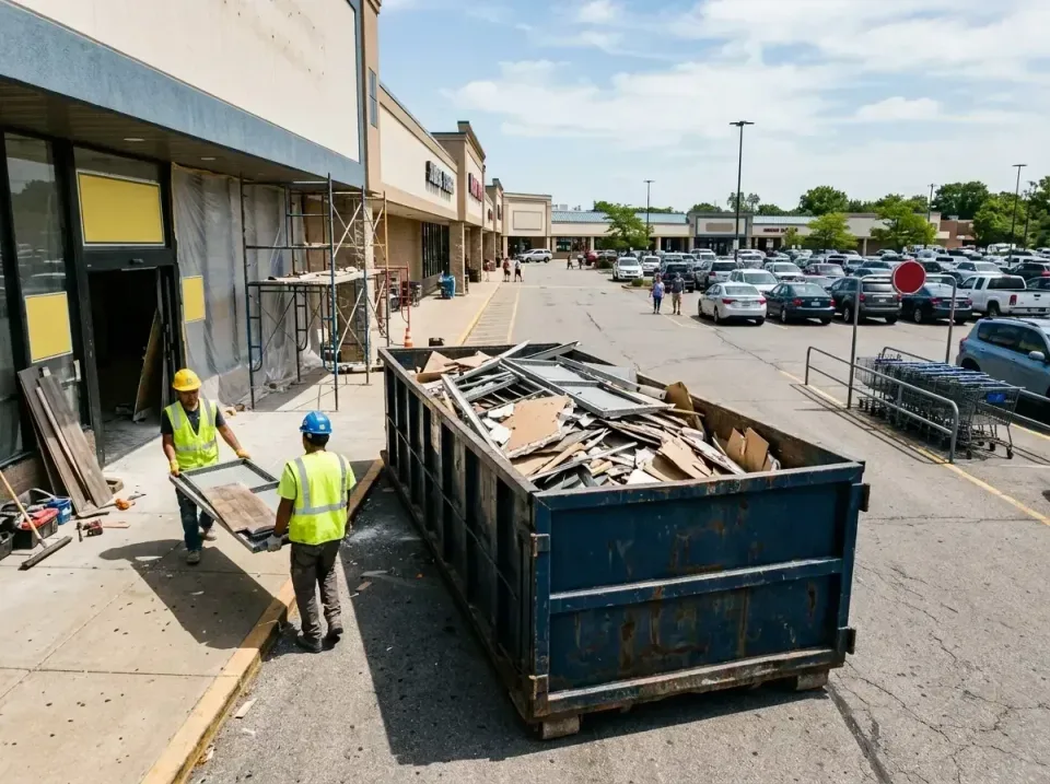 retail-store-renovation-debris-003 — frequently asked questions, Roll-off Dumpster Rentals in Vestavia Hills, AL